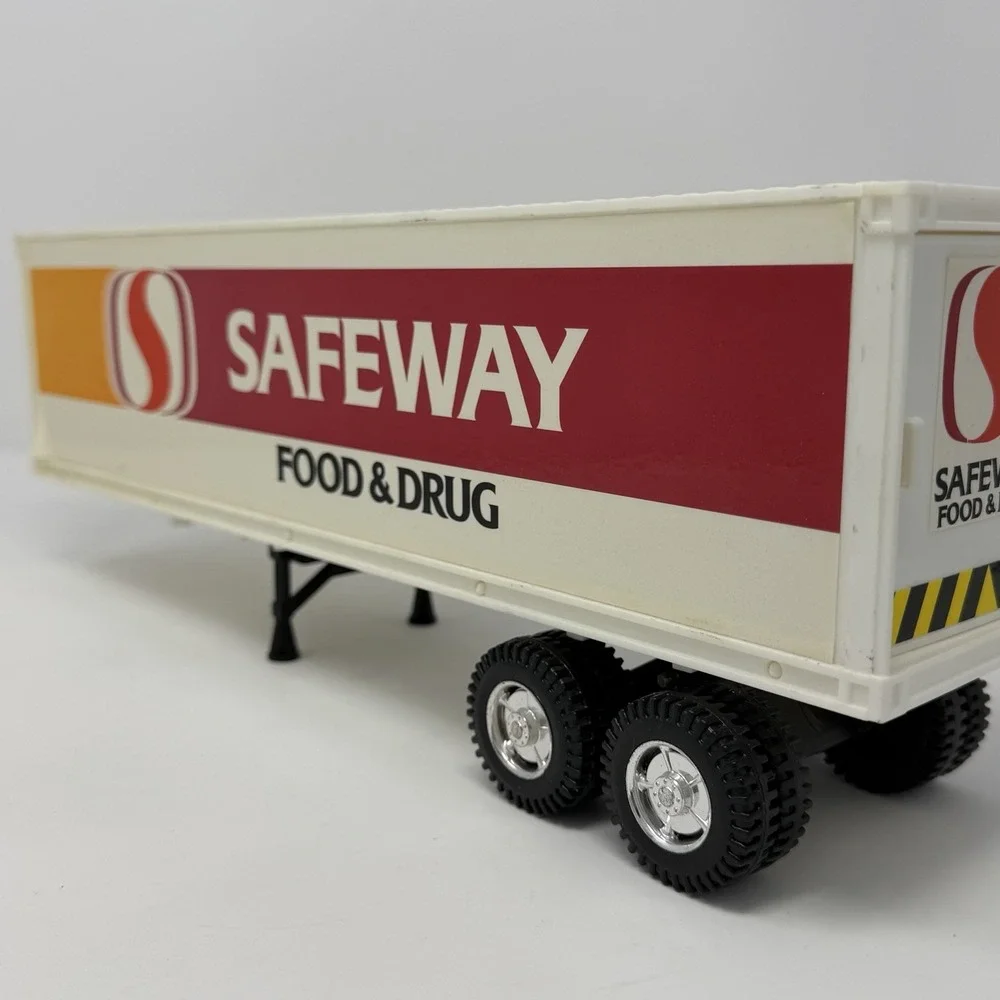 Vintage Safeway Food and Drug Semi Truck and  Trailer